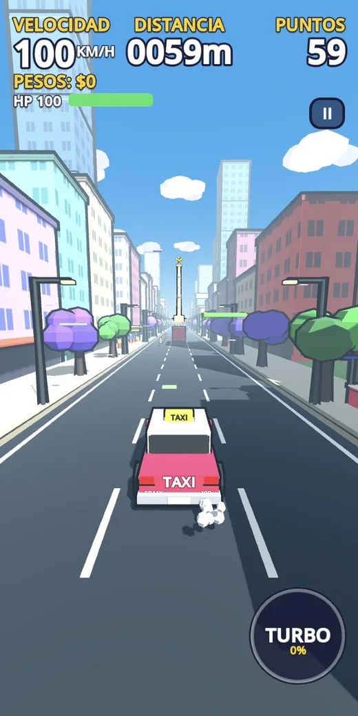 Partida de Taxi Dash CDMX